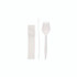 PACTIV EVERGREEN CORPORATION FKQWSCHLCH Fieldware Cutlery Kit, Mediumweight, Napkin/Spork/Straw, Plastic, White, 1,000/Carton