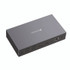 VERBATIM CORPORATION 32172 USB-C Pro Docking Station 17-in-1, Audio/DisplayPort/HDMI/Micro SD/RJ45/SD/USB-A/USB-C, Gray