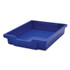 GRATNELLS USA, LLC FS0106P8 F1 Shallow Trays for Gratnells Storage Frames and Trolleys, 1.85 gal Capacity, 12.28" x 16.81" x 3.25", Royal Blue, 8/Pack