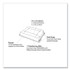 GRATNELLS USA, LLC FAS0129P8 F1 Shallow Trays with Antimicrobial Protection for Storage Frames and Trolleys, 1.85 gal, 12.28 x 16.81 x 3.25, Kiwi, 8/Pack