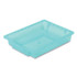 GRATNELLS USA, LLC FAS0129P8 F1 Shallow Trays with Antimicrobial Protection for Storage Frames and Trolleys, 1.85 gal, 12.28 x 16.81 x 3.25, Kiwi, 8/Pack