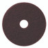 AMERICO MANUFACTURING CO 430520 Stripping Pad, 20" Diameter, Burgundy, 5/Carton