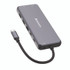 VERBATIM CORPORATION 32154 USB-C Pro Multiport Hub14 Port, Gray
