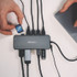 VERBATIM CORPORATION 32154 USB-C Pro Multiport Hub14 Port, Gray