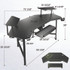 EUREKA ERGONOMIC E70B Aero Gaming Desk, 72.06" x 23.63" x 38", Black