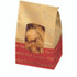 BAGCRAFT 300609 ToGo EcoCraft Grease-Resistant Deli Window Bag, Hot ToGo Labeling, 6.13 x 4 x 12.38, 8 lb Capacity, 500/Carton