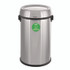 ALPINE INDUSTRIES ALP47065L1CO 17 Gallon Stainless Steel Indoor Compost Receptacle with Swivel Lid