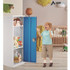 ADIROFFICE I62901BLU Steel Storage Locker, 1 Compartment, 15 x 15 x 48, Blue
