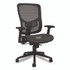 ALERA HL42BME18 Alera Hollins Ergonomic Mesh Swivel Task Chair, Supports Up to 275lb, 18.57 to 22.54 Seat Height, Black Seat/Back, Black Base
