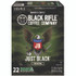 KEURIG DR PEPPER Black Rifle® Coffee Company 0547 Just Black Coffee K-Cups, 22/Box