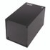 ALPINE INDUSTRIES 4450BLKKIT14 29 Gallon Trash/Recycling Cans, Steel, Blue Recycling Can, Green Compost Can, Black Trash Can with Square Lids