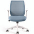 ALERA WX42BME24 Alera Wessex Ergonomic Fabric Mesh Swivel Task Chair, Up to 275 lb, 17.09 to 20.83 Seat Height, Seafoam Seat/Back, White Base