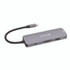 VERBATIM CORPORATION 32151 USB-C Pro Multiport Hub8 Port, Gray