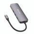 VERBATIM CORPORATION 32151 USB-C Pro Multiport Hub8 Port, Gray