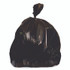 HERITAGE 2404015 Linear Low-Density Can Liners, 45 gal, 4 mil, 40" x 46", Black, Flat Pack, 50/Carton