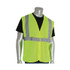 PROTECTIVE INDUSTRIAL PRODUCTS INC PIP 302MVGZLY2X Zipper Safety Vest, 2X-Large, Hi-Viz Lime Yellow