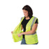 PROTECTIVE INDUSTRIAL PRODUCTS INC PIP 302MVGZLY2X Zipper Safety Vest, 2X-Large, Hi-Viz Lime Yellow
