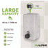 ALPINE INDUSTRIES ALP423SSB Vertical Manual Surface-Mounted Stainless Steel Liquid Soap Dispenser, 40 oz, 2.8 x 4.8 x 8.1, Brushed Stainless Steel