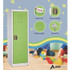ADIROFFICE I62901GRN Steel Storage Locker, 1 Compartment, 15 x 15 x 48, Green