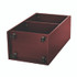 ADIROFFICE I66107MA Wood Mobile Presentation Lectern Speaker Stand with Shelves, 22.44 x 16.53 x 45.98, Mahogany