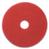 AMERICO MANUFACTURING CO 404414 Buffing Pads, 14" Diameter, Red, 5/Carton