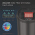 HLS COMMERCIAL HLS08RB Sensor Trash Can, 8 gal, Plastic/Stainless Steel, Black