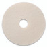 AMERICO MANUFACTURING CO 401219 Polishing Pads, 19" Diameter, White, 5/Carton