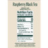ZEVIA PBC 0170312 Zero Sugar Naturally Sweetened Black Tea, Raspberry Black Tea, 12 oz can, 12/Carton