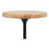 NATIONAL PUBLIC SEATING NPS® 6800W02 6800 Series Height Adjustable Wood Seat Swivel Stool, Supports Up to 300 lb, 19" to 25" Seat Height, Maple Seat, Gray Base