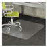 DEFLECTO CORPORATION CM13443F DuraMat Moderate Use Chair Mat for Low Pile Carpeted Floors, Rectangular, Beveled Edges, 46" x 60", Clear, Ships Flat