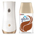 SC JOHNSON Glade® 343258 Automatic Spray Starter Kit, Spray Unit and Refill, White/Gold, Cashmere Woods