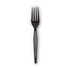 GEORGIA PACIFIC Dixie® FH517 Plastic Cutlery, Heavyweight Forks, Black, 1,000/Carton