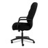 HON COMPANY 2091CU10T Pillow-Soft 2090 Series Executive High-Back Swivel/Tilt Chair, Supports Up to 300 lb, 17" to 21" Seat Height, Black