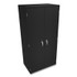 HON COMPANY SC2472P Assembled Storage Cabinet, 36w x 24.25d x 71.75h, Black