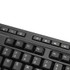 ADESSO INC WKB1320CB WKB-1320CB Antimicrobial Wireless Desktop Keyboard and Mouse, 2.4 GHz Frequency/30 ft Wireless Range, Black