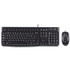 LOGITECH, INC. 920002565 MK120 Wired Keyboard + Mouse Combo, USB 2.0, Black
