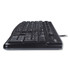 LOGITECH, INC. 920002565 MK120 Wired Keyboard + Mouse Combo, USB 2.0, Black
