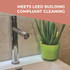 SUNSHINE MAKERS, INC. Simple Green® 11101 Clean Building Bathroom Cleaner Concentrate, Unscented, 1gal Bottle