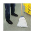 BOARDWALK 724RCT Cut-End Lie-Flat Wet Mop Head, Rayon, 24 oz, White, 12/Carton