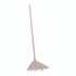 BOARDWALK 120C Handle/Deck Mops, #20 White Cotton Head, 54" Natural Wood Handle