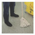 BOARDWALK 120C Handle/Deck Mops, #20 White Cotton Head, 54" Natural Wood Handle
