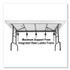 CORRELL, INC. RA3072234P Adjustable Folding Tables, Rectangular, 72" x 30" x 22" to 32", Gray Granite Top, Black Legs, 4/Pallet