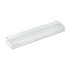 LEDU CORP. L9011 Low-Profile Under-Cabinet LED-Tube Light Fixture with (1) 9 W LED Tube, Steel Housing, 18.25" x 4" x 1.75", White