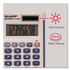 SHARP TONER EL243SB EL-243SB Solar Pocket Calculator, 8-Digit LCD