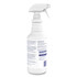 DIVERSEY 03970 Lite Touch CRT and Plexiglas Cleaner, 32 oz Spray Bottle, 12/Carton