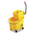 RUBBERMAID COMMERCIAL PROD. FG758088YEL WaveBrake 2.0 Bucket/Wringer Combos, Side-Press, 35 qt, Plastic, Yellow