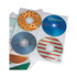 CASELOGIC 3200366 Two-Sided CD Storage Sleeves for Ring Binder, 8 Disc Capacity, Clear, 25 Sleeves