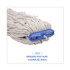 BOARDWALK 716CEA Cut-End Lie-Flat Wet Mop Head, Cotton, 16oz, White