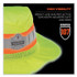 TENACIOUS HOLDINGS, INC. ergodyne® 12593 Chill-Its 8935MF Hi-Vis Microfiber Ranger Sun Hat, Small/Medium, Lime