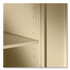 TENNSCO 7824RHSD Deluxe Recessed Handle Storage Cabinet, 36w x 24d x 78h, Sand